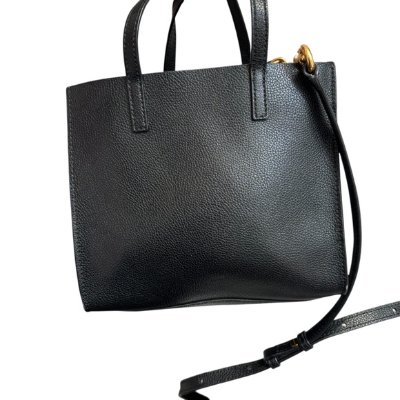 Marc Jacob’s New York black leather mini tote bag crossbody - Picture 2 of 6